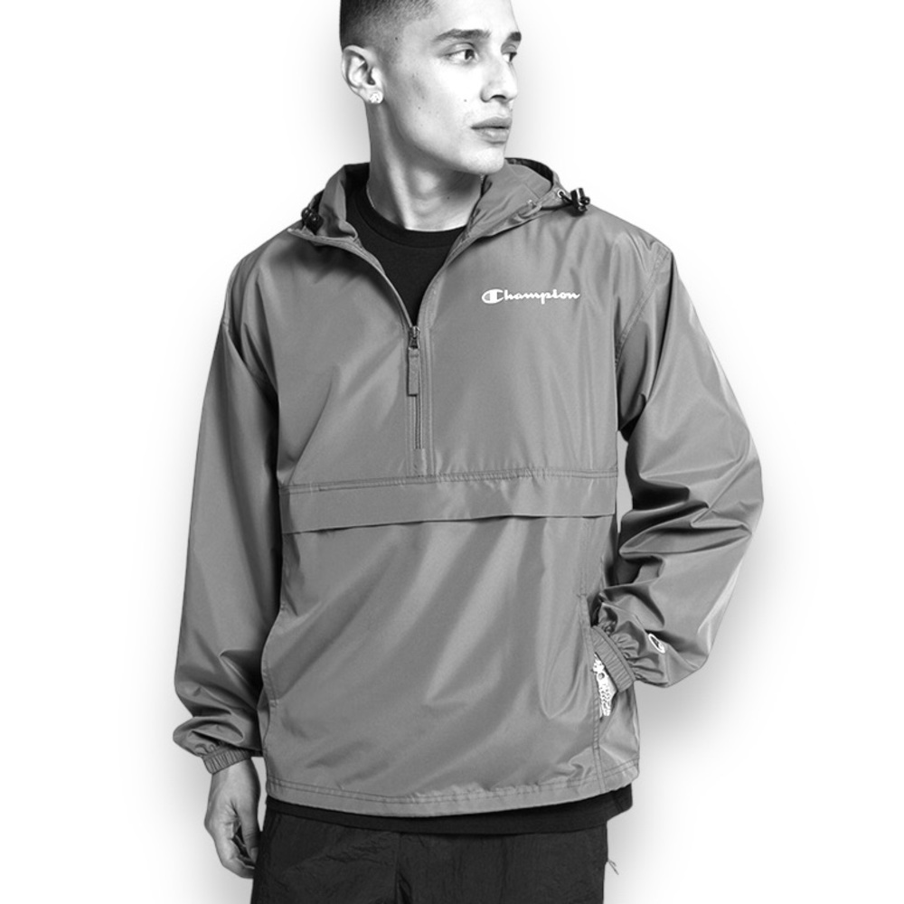 CHAMPION I Packable 1/4 Zip Windbreaker (Water-Resistant)